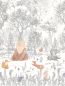 Preview: Forest Animals CW6043-1 Greige