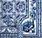 Preview: Blu Mediterraneo Eleganza Teletta Wandbild