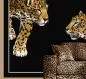 Preview: Leopardo Duo Teletta Wandbild