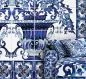 Preview: Blu Mediterraneo Vase Teletta Mural