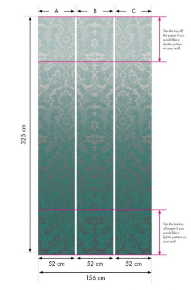 St James's Park - Teal Fade