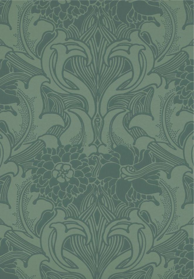 Dahlia Scroll - Tea with Florence