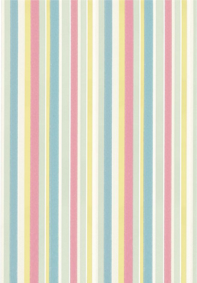 Little Greene Painted Papers Tailor Stripe Pastel Wallpaper