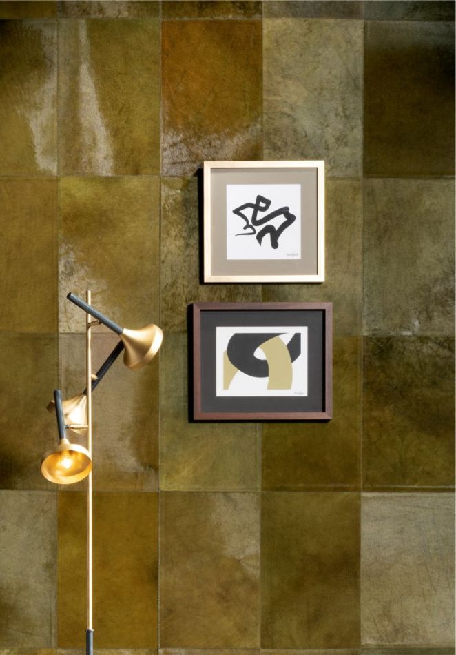 Les Cuirs Rectangle 33500 OLIVE