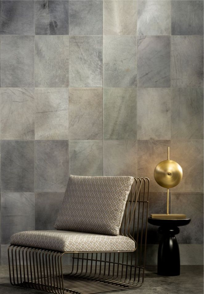 Les Cuirs Rectangle 33501 ASH