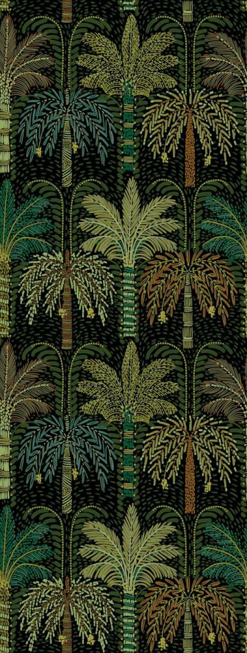 Solange 340291 Palmtree forest green