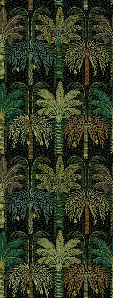 Solange 340291 Palmtree forest green