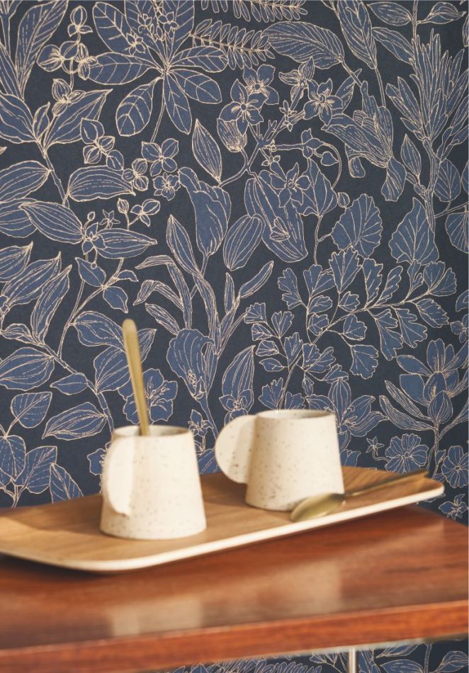 Gardens Esquisse 87596983 Bleu encre