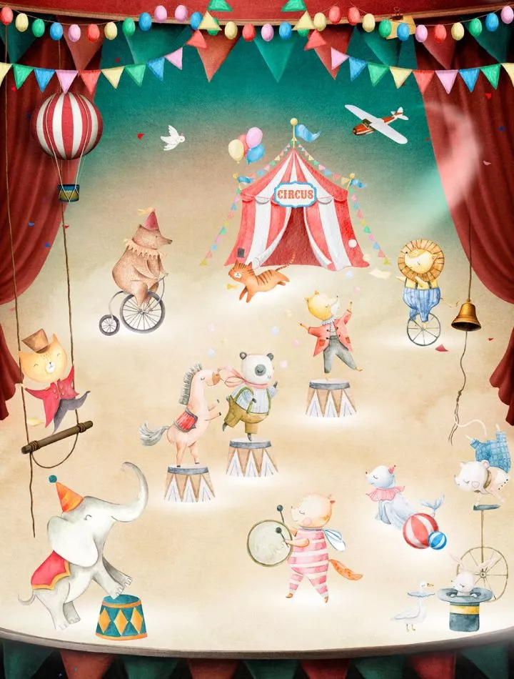 Playing Circus CW6056-1 Multicolour