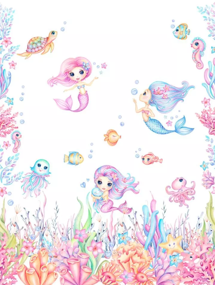 Little Mermaids CW6059-1 Pearly Colour