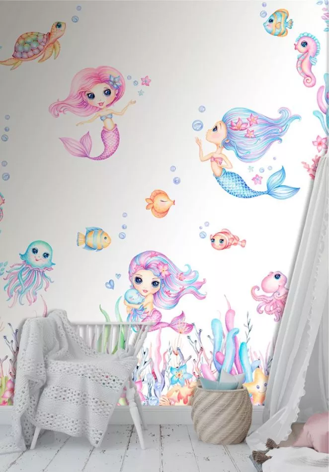 Little Mermaids CW6059-1 Pearly Colour