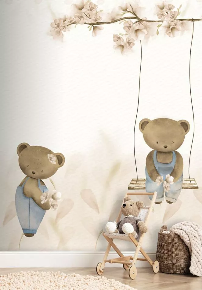 Swinging Teddy CW6127-2 Taupe