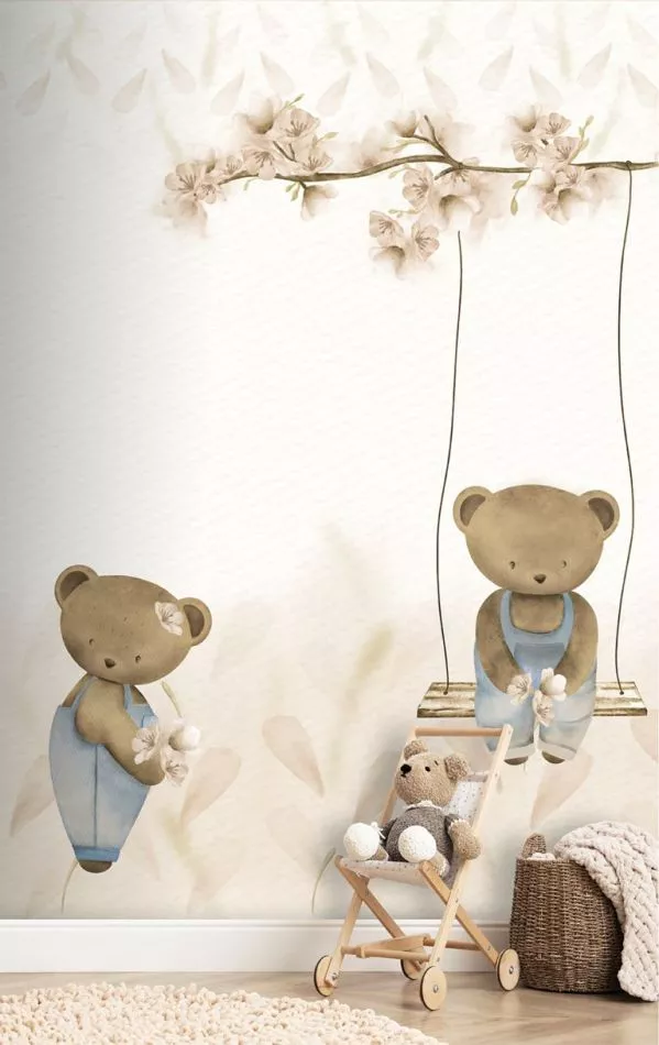 Swinging Teddy CW6127-2 Taupe