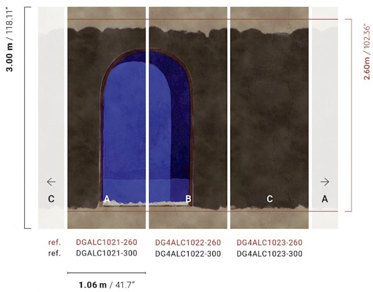 Alcove Indigo DGALC102 - 260