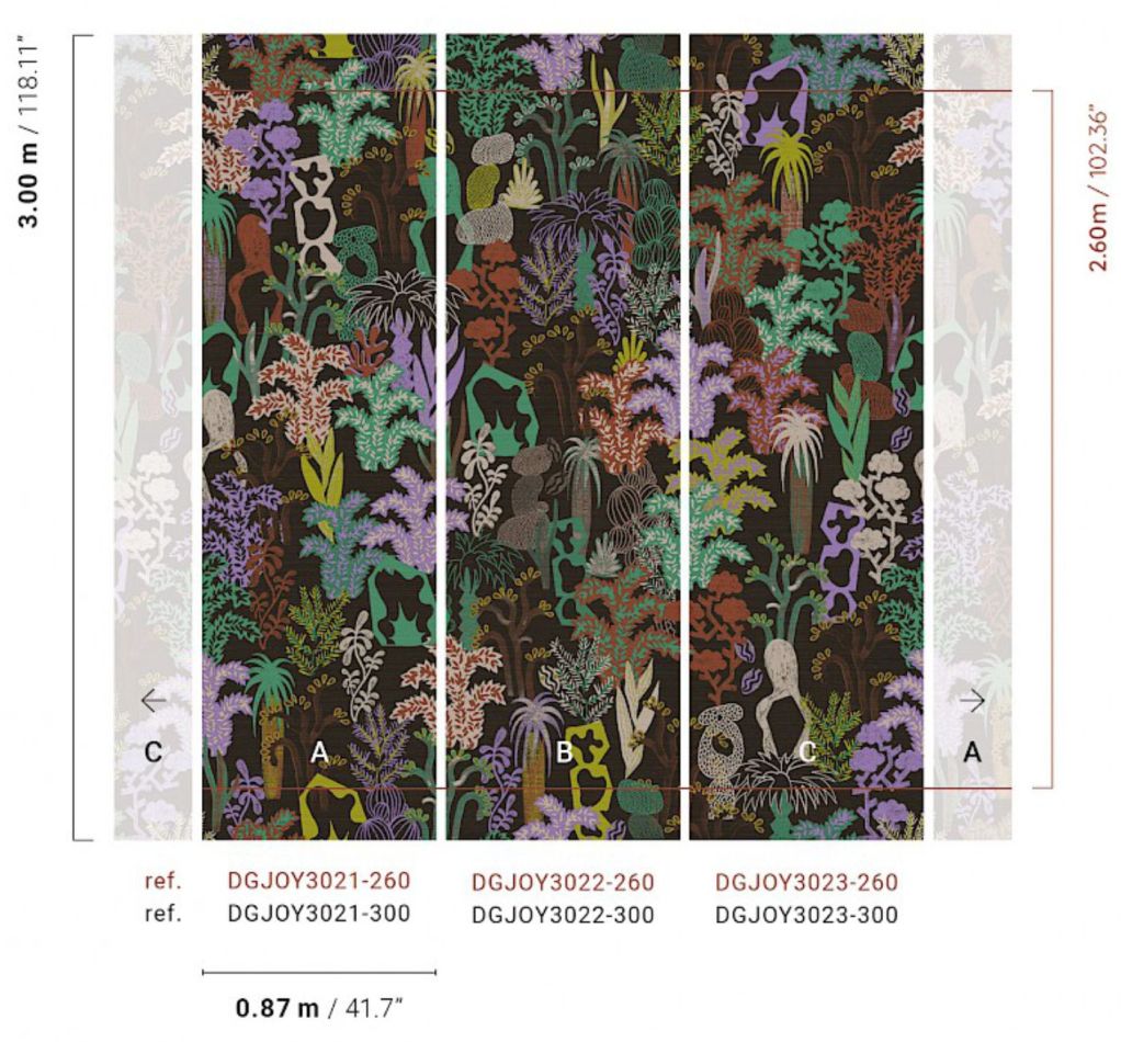 Baya Heather DGJOY302 - 260cm