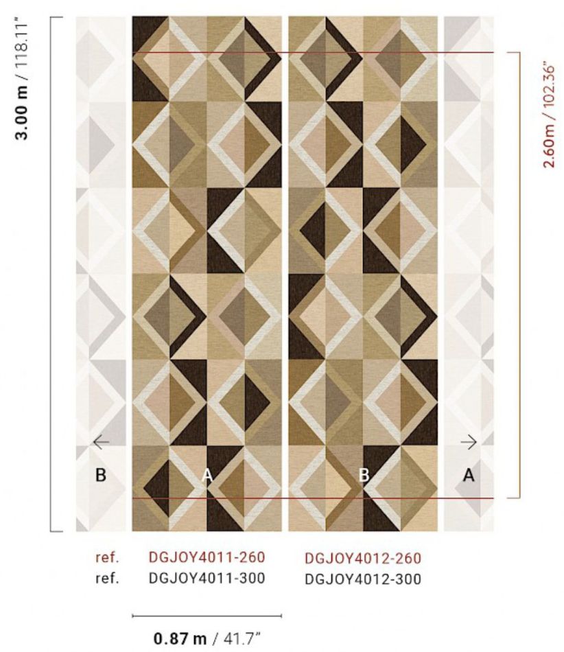 Lunca Ivory DGJOY401 - 260cm