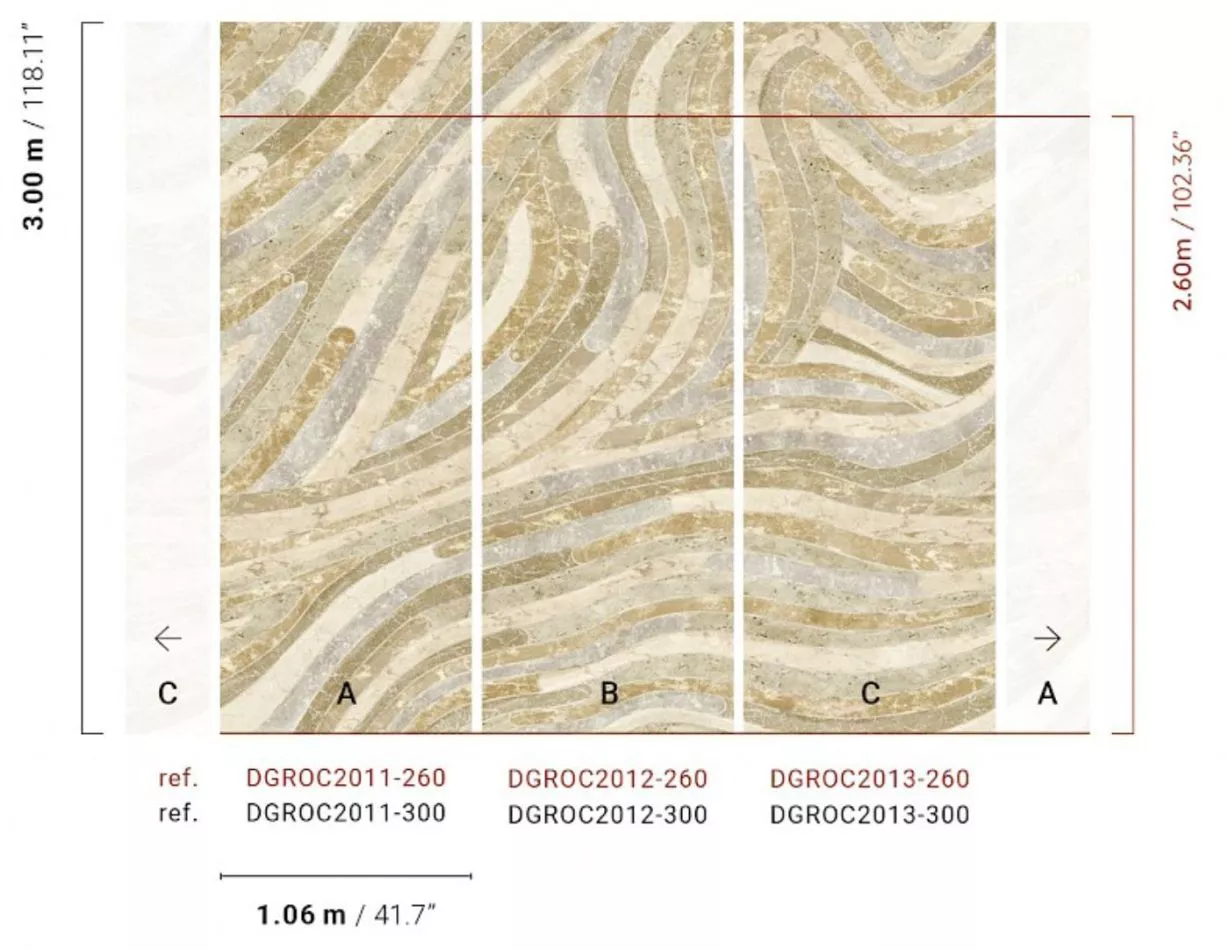 Serpentine Beige DGROC201 - 260