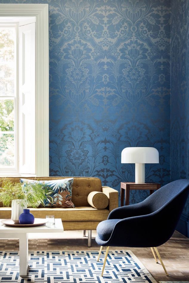 Little Greene St James's Park - Cobalt Fade