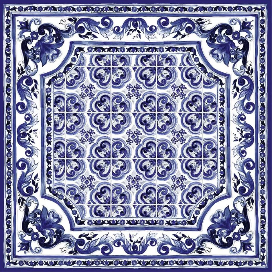 Blu Mediterraneo Eleganza Teletta Wandbild