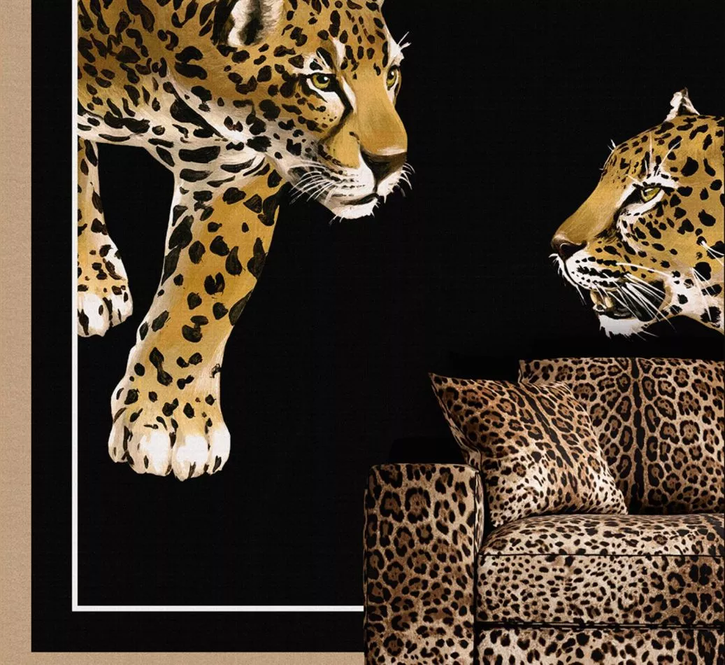 Leopardo Duo Teletta Mural