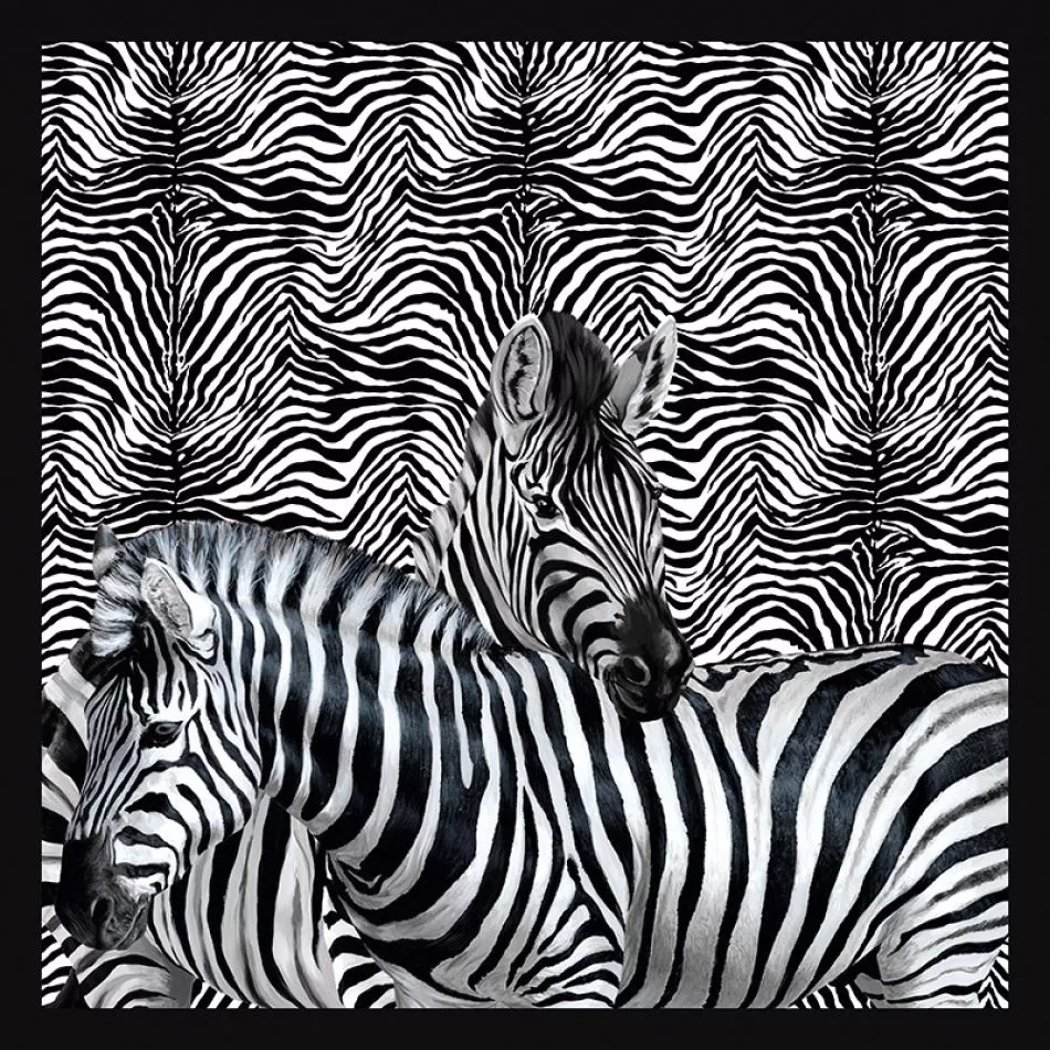 Zebra Multi Teletta Mural