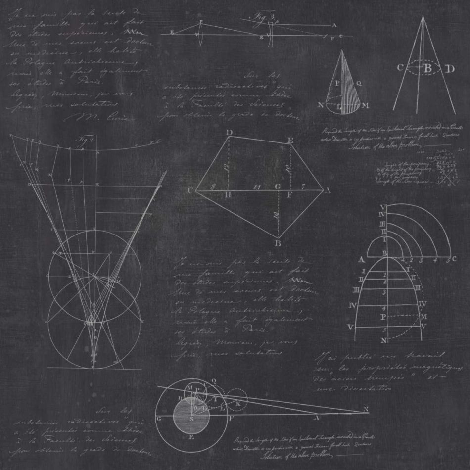 Newton Geometry Anthracite WP20046