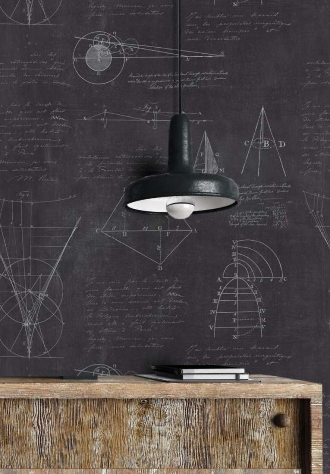 Newton Geometry Anthracite WP20046