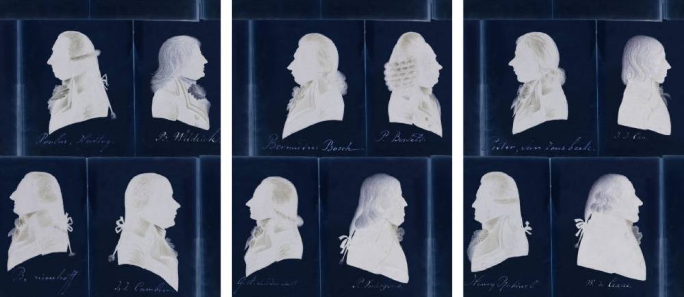 Dutch Portraits Blue WP20186