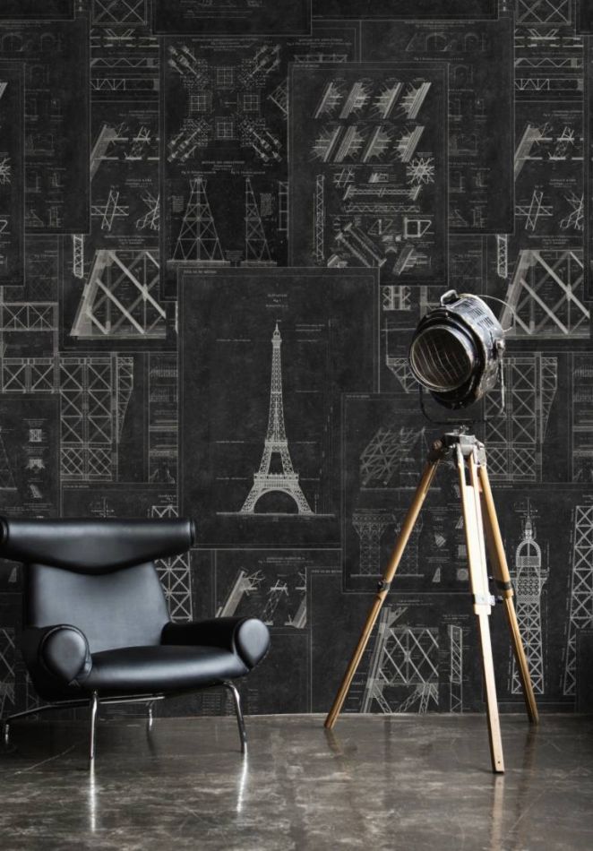 Grand Eiffel Anthracite WP20218