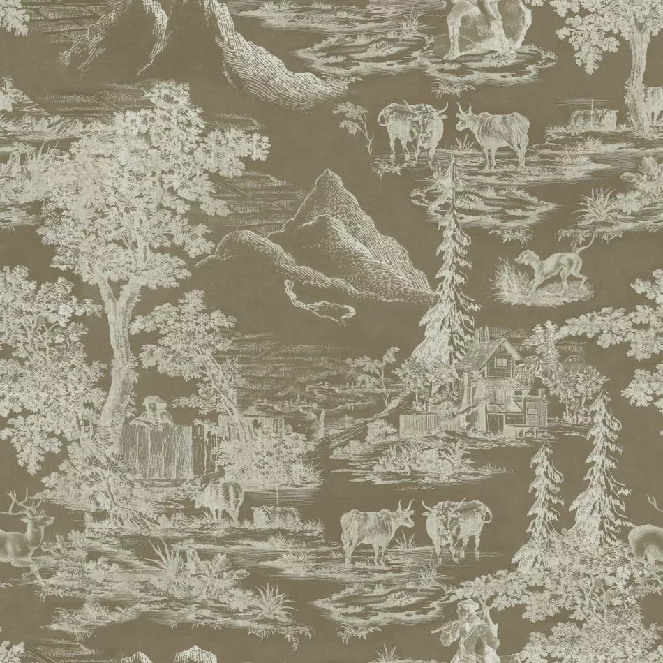 TOILE DU TYROL Taupe WP30148