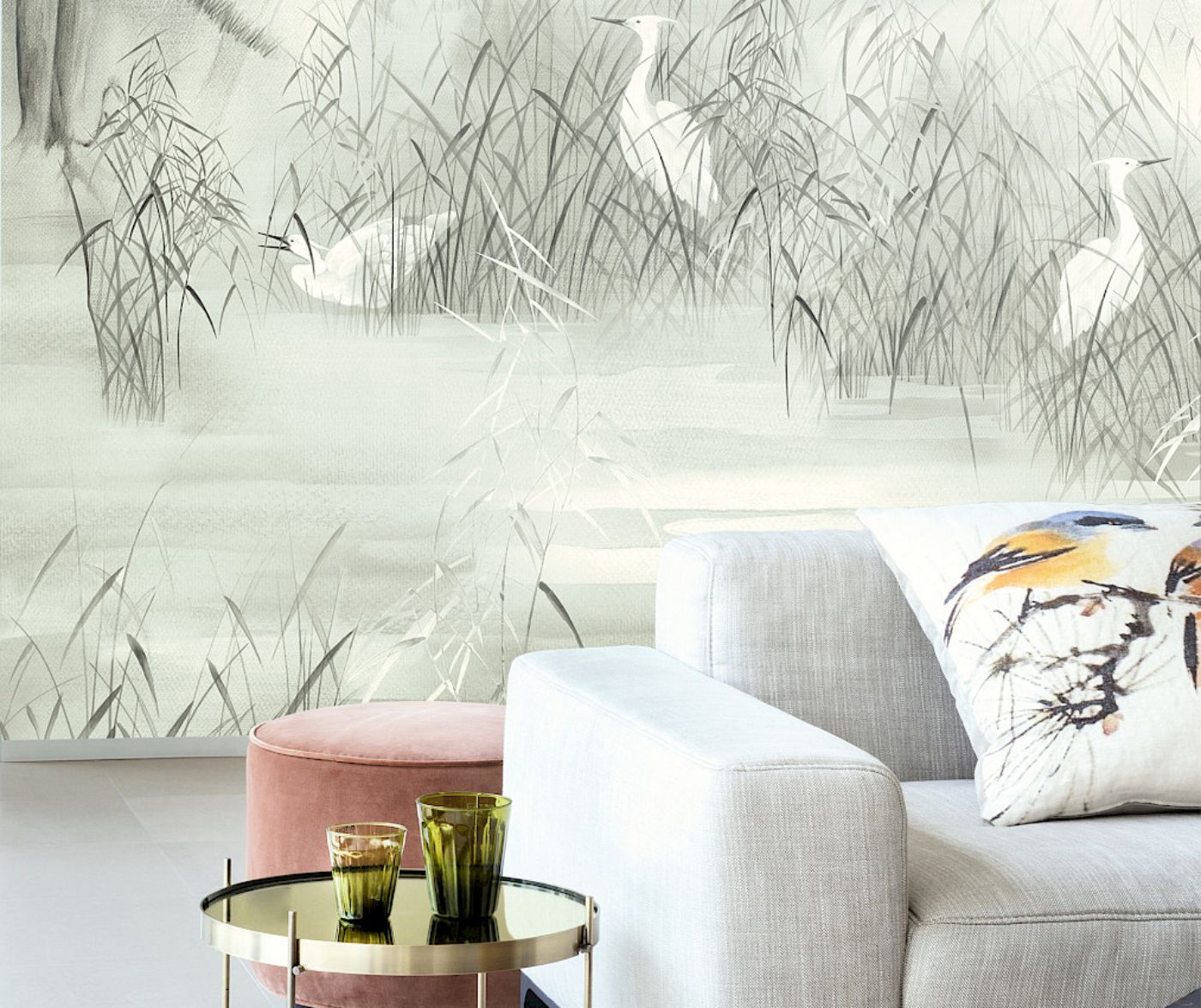 BESTYLE Geometric washable vinyl wallpaper By beWall | design Silvia Musetti