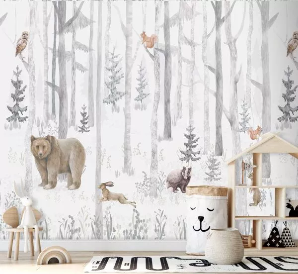 Winter Woodland CW6044-1 Greige