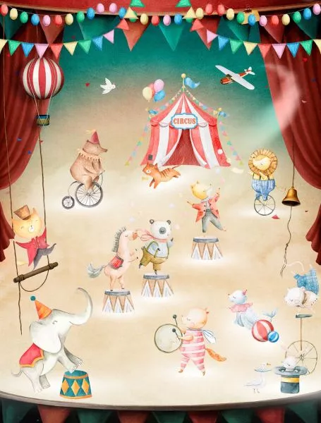 Playing Circus CW6056-1 Multicolour