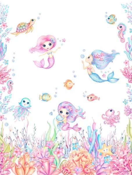 Little Mermaids CW6059-1 Pearly Colour