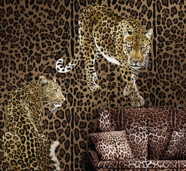 Leopardo Luxe Teletta Wandbild