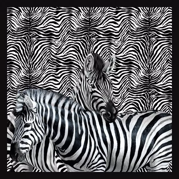 Zebra Multi Teletta Wandbild